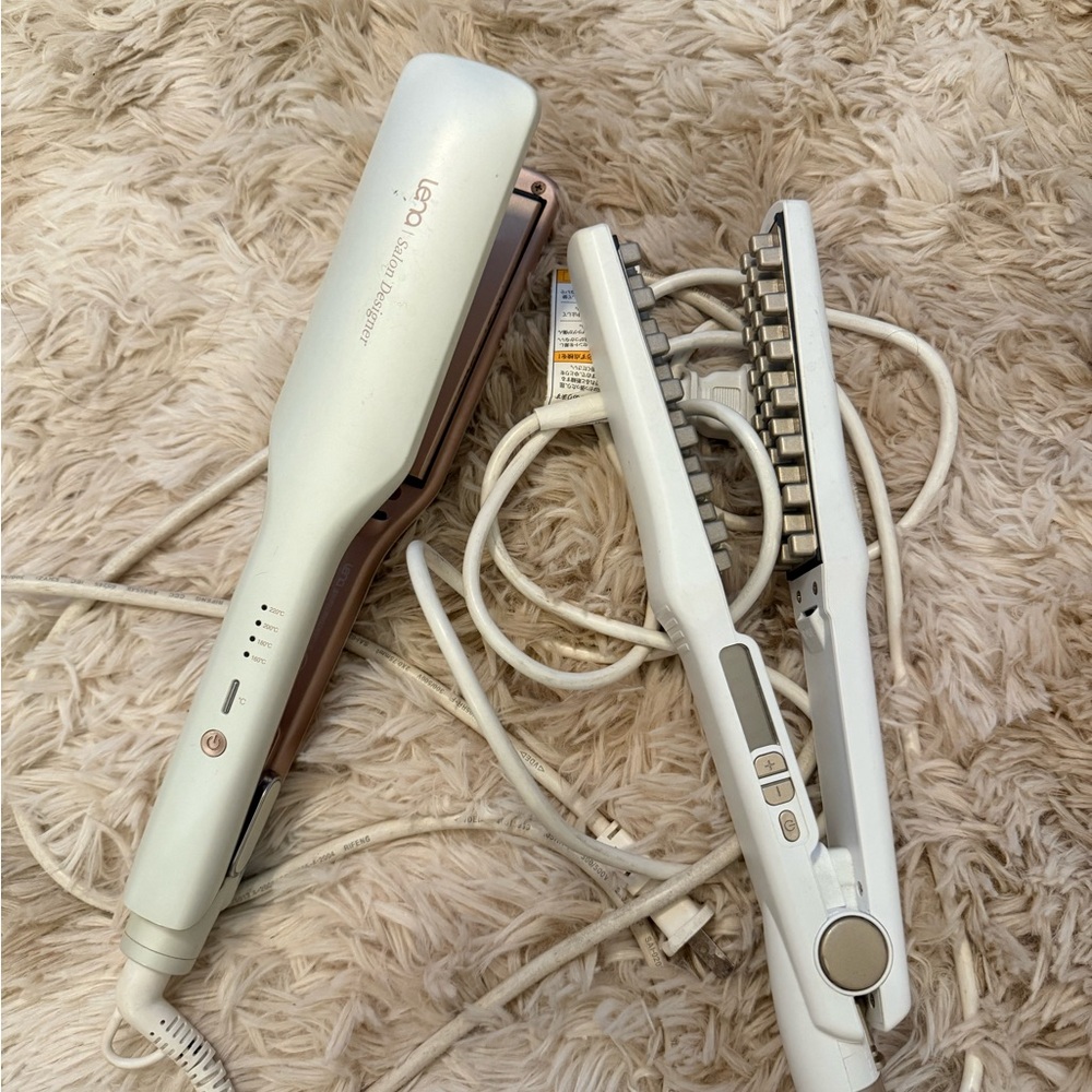 Lena Dual Function Hair Tool - White